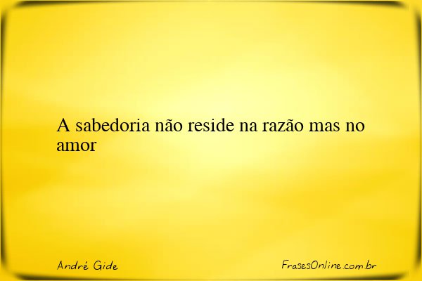 Frase de André Gide
