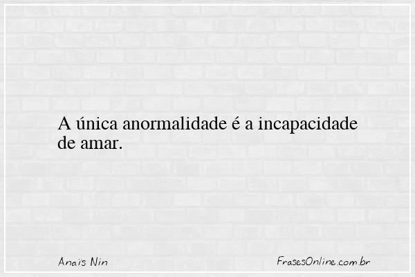 Frase de Anaïs Nin