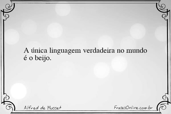 Frase de Alfred de Musset