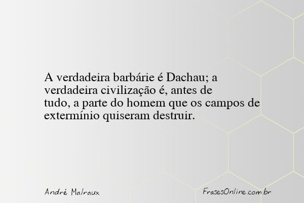 Frase de André Malraux