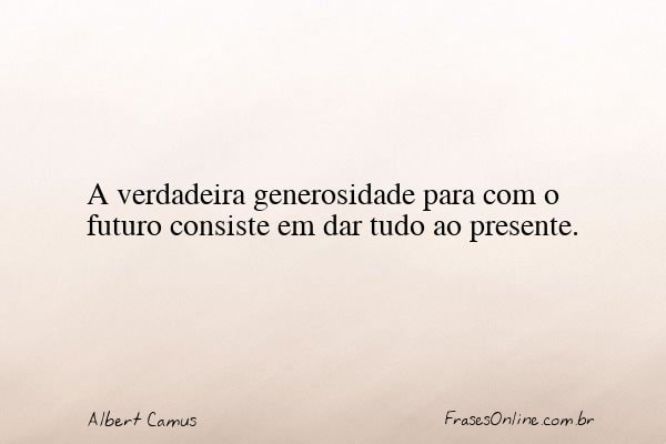 Frase de Albert Camus