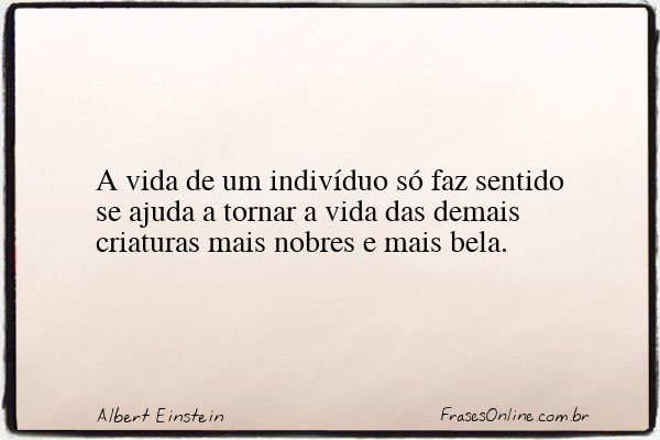 Frase de Albert Einstein