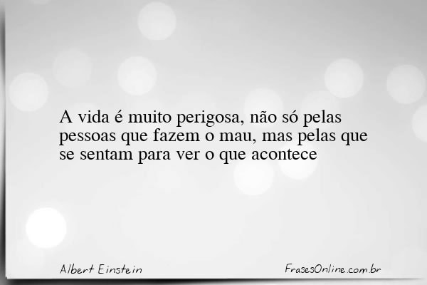 Frase de Albert Einstein