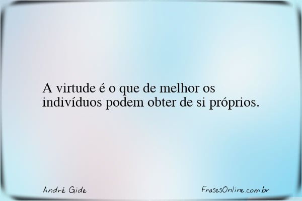 Frase de André Gide