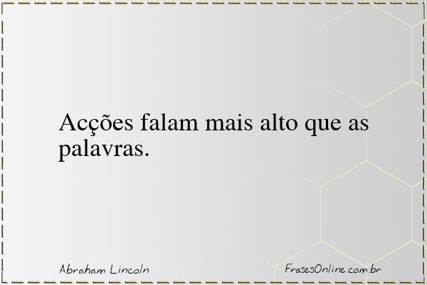 Frase de Abraham Lincoln