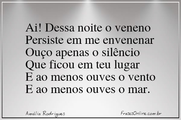 Frase de Amália Rodrigues