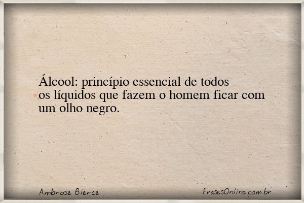 Frase de Ambrose Bierce