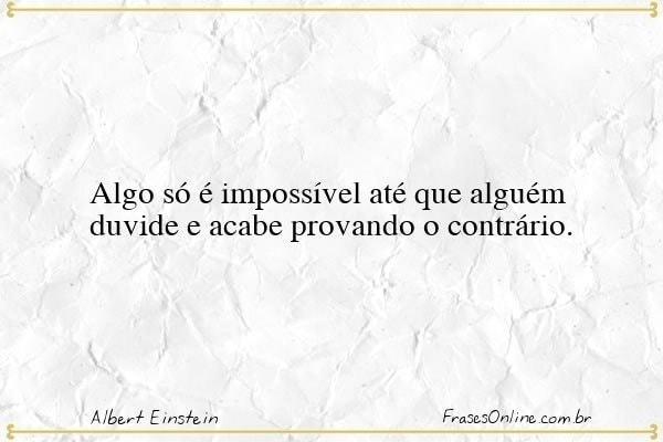 Frase de Albert Einstein