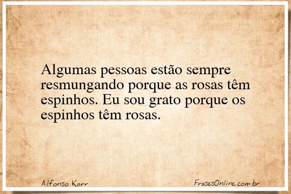 Frase de Alfonso Karr