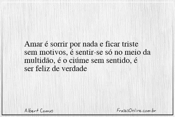 Frase de Albert Camus