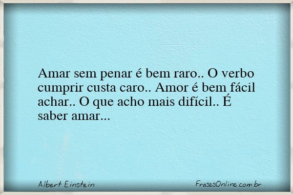 Frase de Albert Einstein