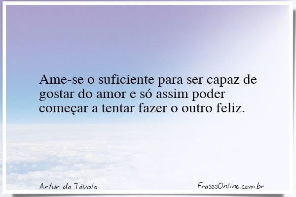 Frase de Artur da Távola