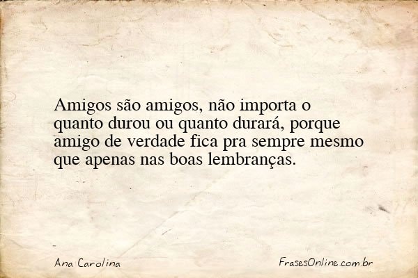 Frase de Ana Carolina