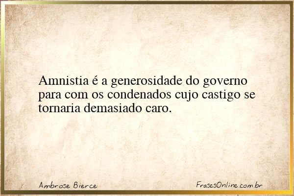 Frase de Ambrose Bierce