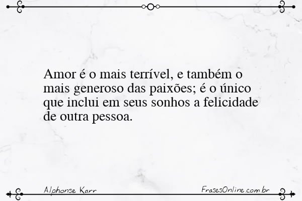 Frase de Alphonse Karr
