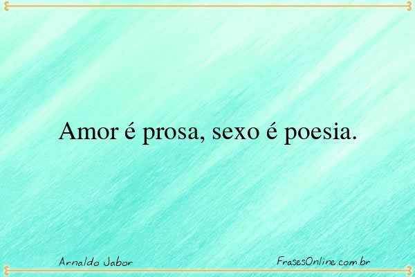 Frase de Arnaldo Jabor