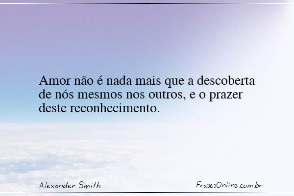 Frase de Alexander Smith