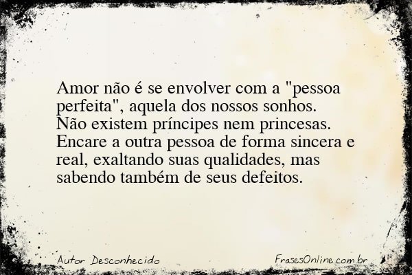 Frase de Autor Desconhecido