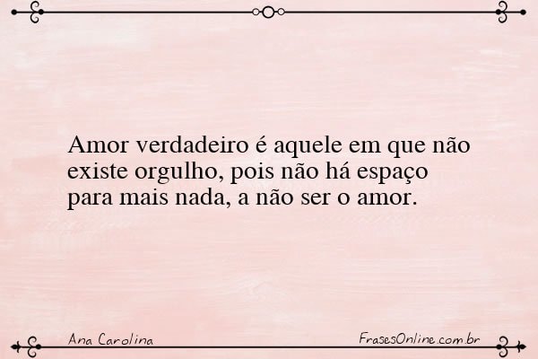 Frase de Ana Carolina