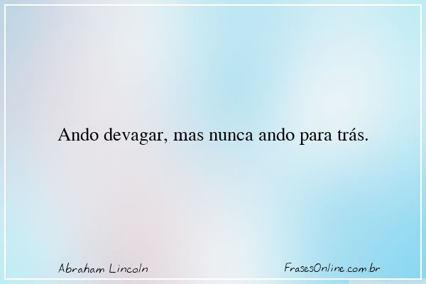Frase de Abraham Lincoln