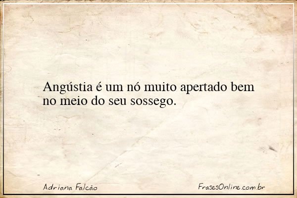 Frase de Adriana Falcão