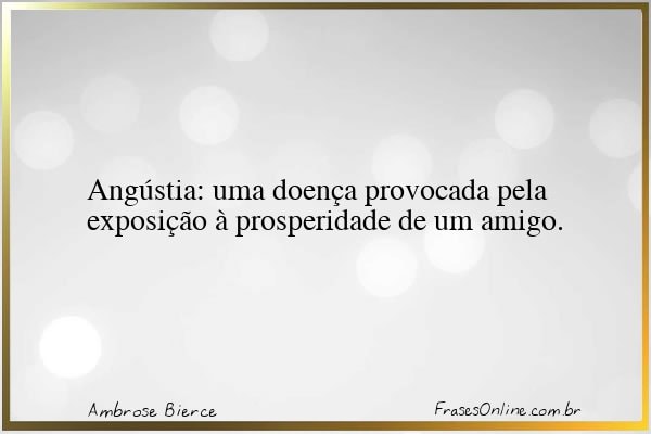 Frase de Ambrose Bierce