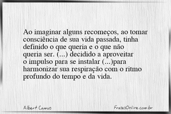 Frase de Albert Camus