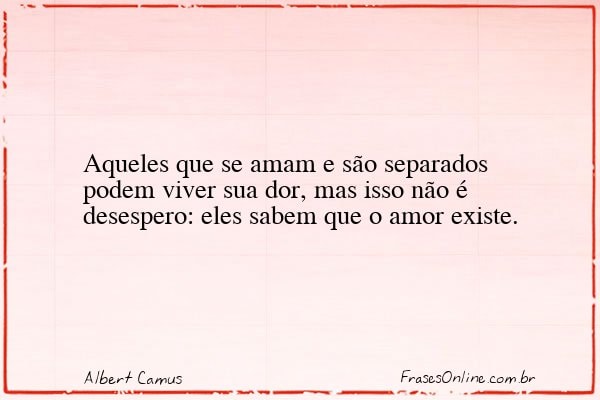 Frase de Albert Camus