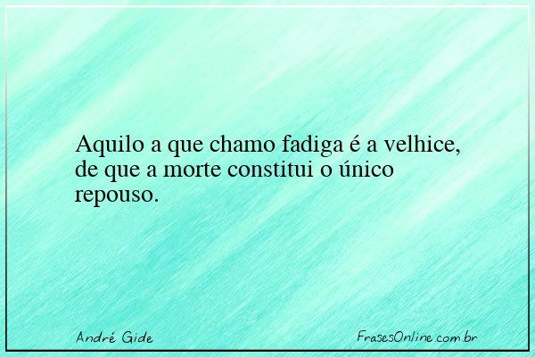 Frase de André Gide