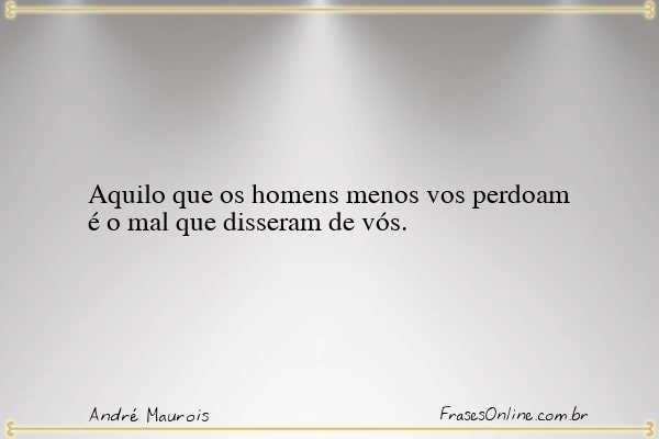 Frase de André Maurois