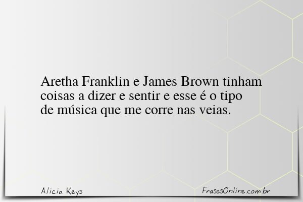 Frase de Alicia Keys