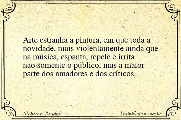 Frase de Alphonse Daudet
