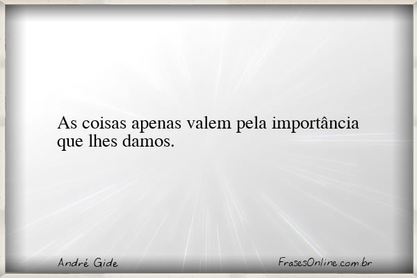 Frase de André Gide