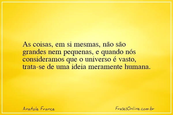 Frase de Anatole France