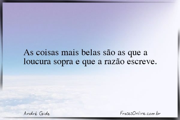 Frase de André Gide