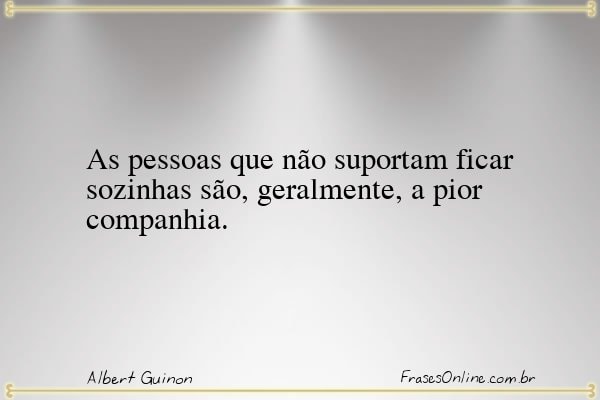 Frase de Albert Guinon