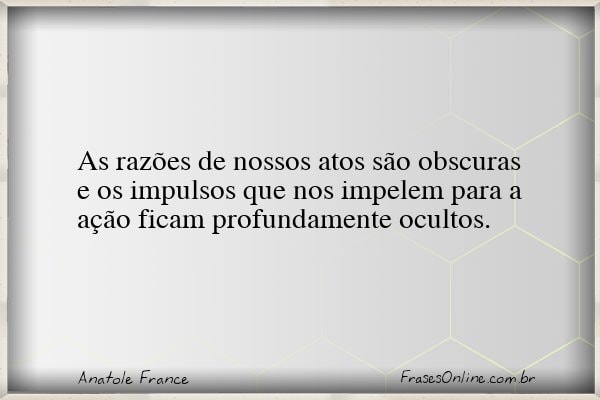 Frase de Anatole France