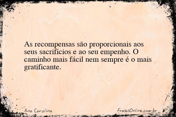 Frase de Ana Carolina