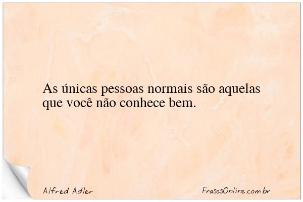 Frase de Alfred Adler