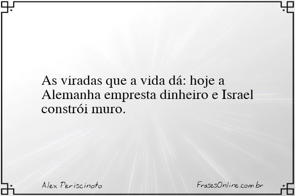 Frase de Alex Periscinoto