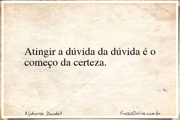 Frase de Alphonse Daudet