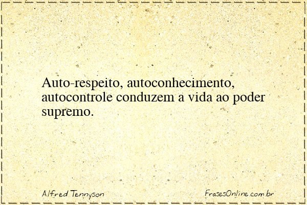 Frase de Alfred Tennyson