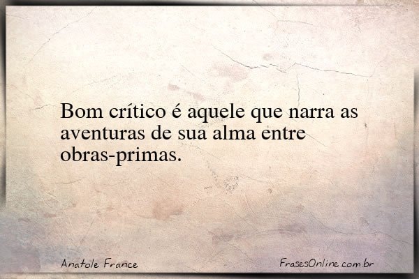 Frase de Anatole France