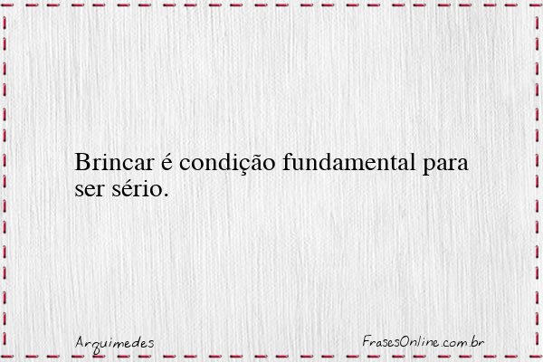 Frase de Arquimedes