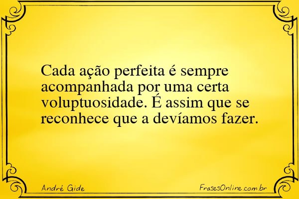 Frase de André Gide