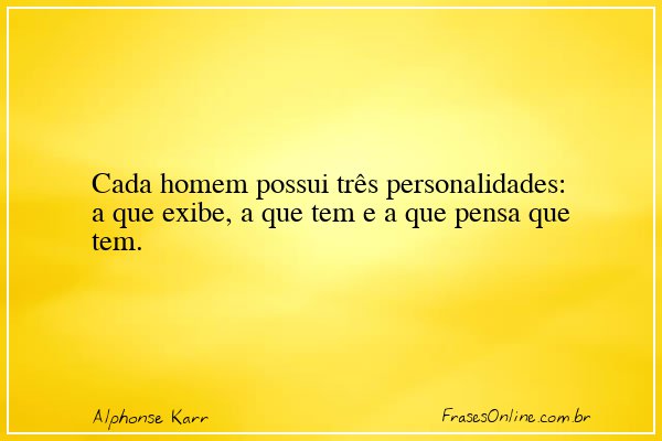 Frase de Alphonse Karr