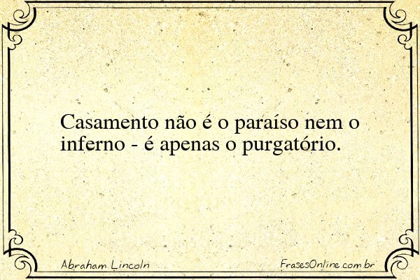 Frase de Abraham Lincoln