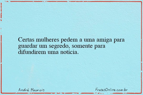 Frase de André Maurois