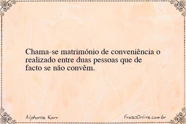 Frase de Alphonse Karr
