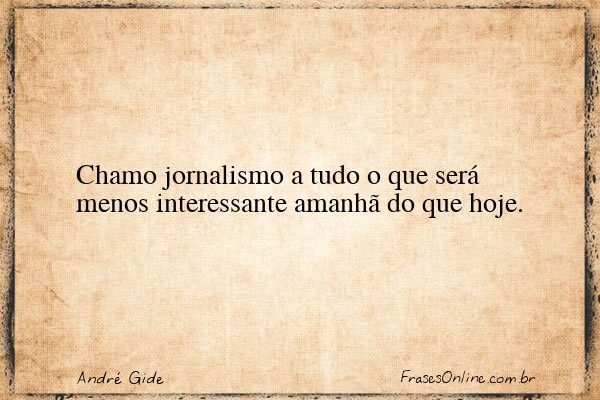 Frase de André Gide